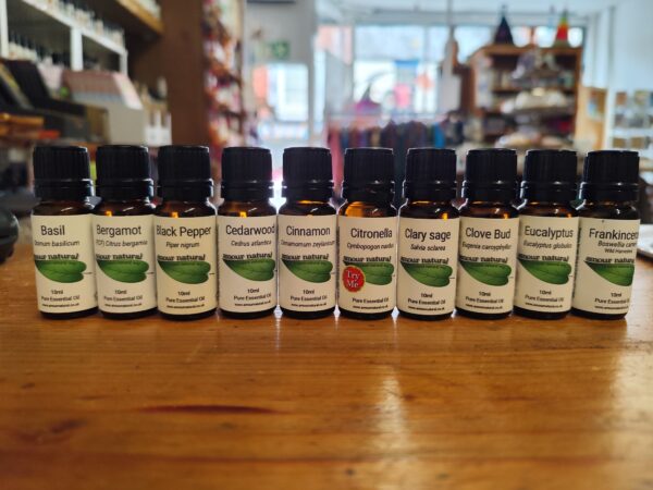 Amour Natural Essential oils A-F 10ml